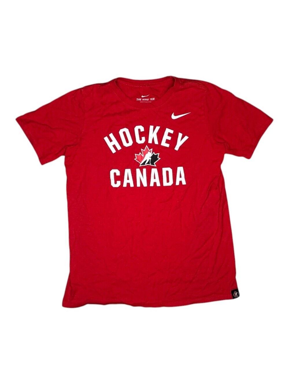 Nike Hockey Canada Athletic Cut T-Shirt Red Large